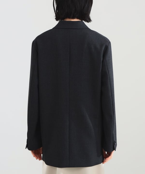 Demi-Luxe BEAMS ネイビー ダブルブレストジャケット Demi-Luxe BEAMS（デミルクス ビームス）ダブルブレスト