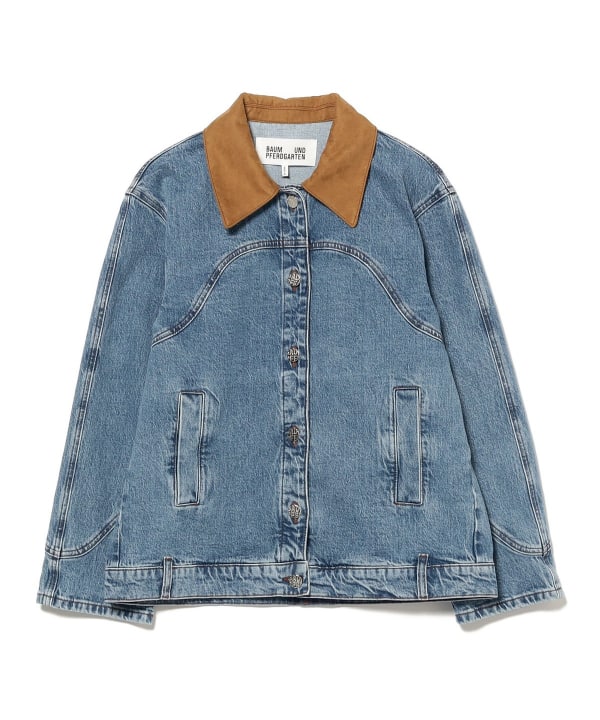 BAUM UND PFERDGARTEN デニム ジャケット／size 36 Demi-Luxe BEAMS（デミルクス ビームス）BAUM UND PFERDGARTEN