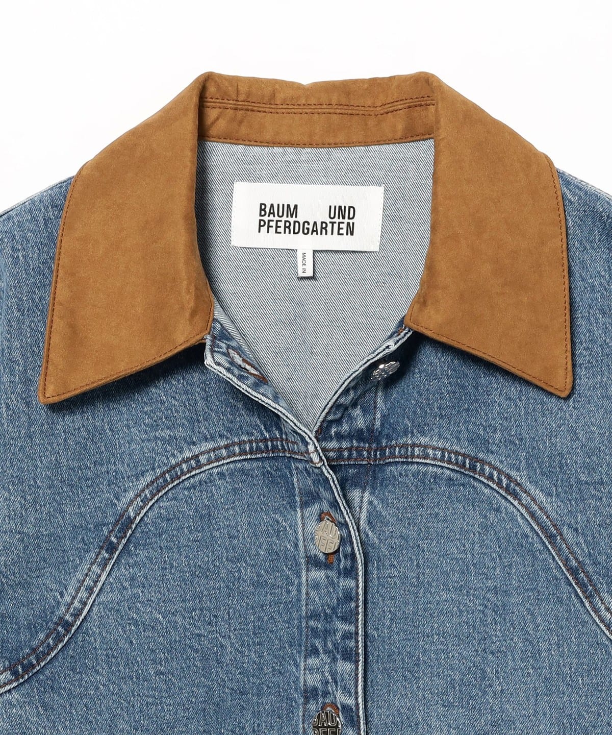BAUM UND PFERDGARTEN デニム ジャケット／size 36 1500024F1931_l1_a001.jpg