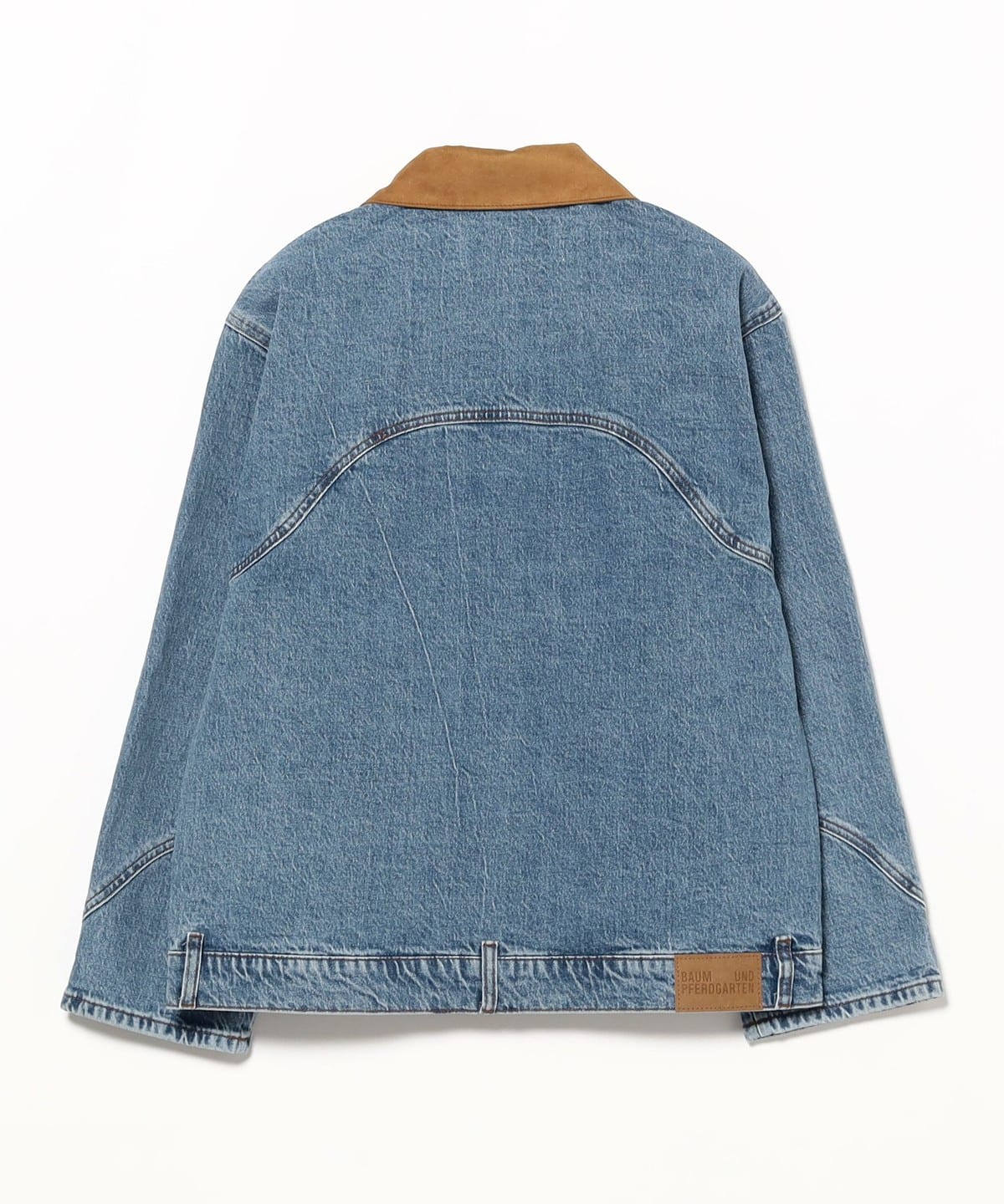 BAUM UND PFERDGARTEN デニム ジャケット／size 36 Shop Benilda Jacket in Light Denim | Worldwide Shipping