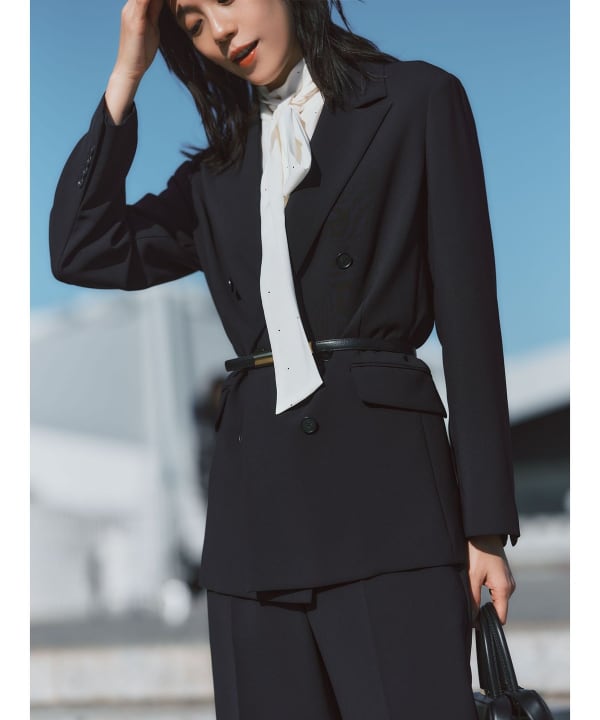 Demi-Luxe BEAMS（デミルクス ビームス）ソフト ボクシー ジャケット