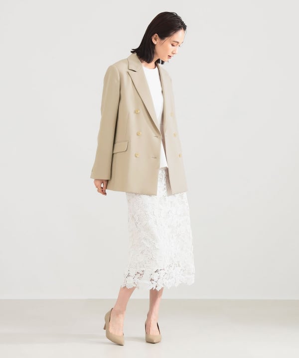 Demi-Luxe BEAMS（デミルクス ビームス）ソフト ボクシー ジャケット