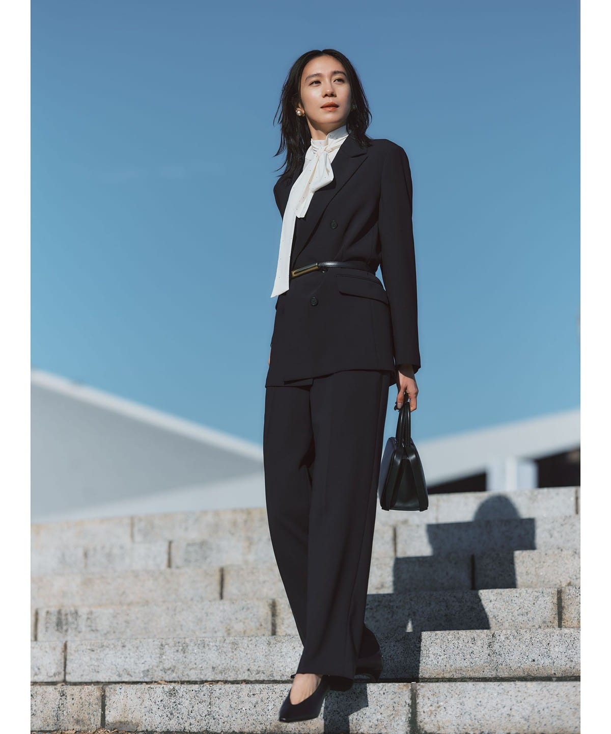 Demi-Luxe BEAMS（デミルクス ビームス）ソフト ボクシー ジャケット