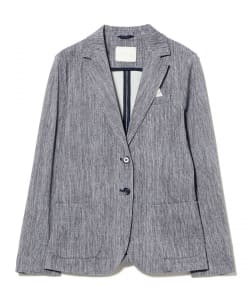 CIRCOLO1901 / デニムプリント 2ボタン ジャケット