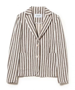 【別注】Envelo / ストライプ 2ボタン ジャケット