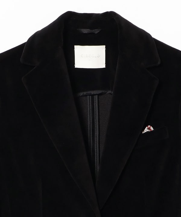 【別注】CIRCOLO1901 × EFFE BEAMS / ベロア ジャケット
