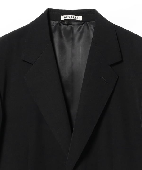 AURALEE / LIGHT WOOL MAX GABARDINE JACKET