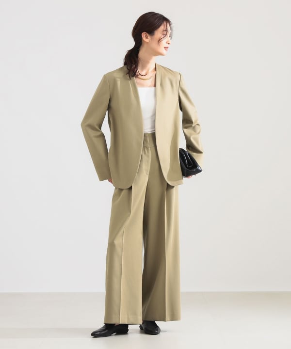 プレシャス ノーカラージャケット Model：H171 B80 W58 H86　Size：38