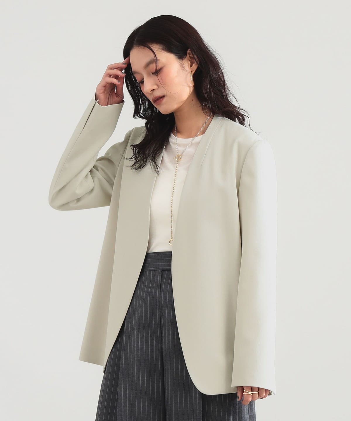 Demi-Luxe BEAMS（デミルクス ビームス）プレシャス ノーカラー