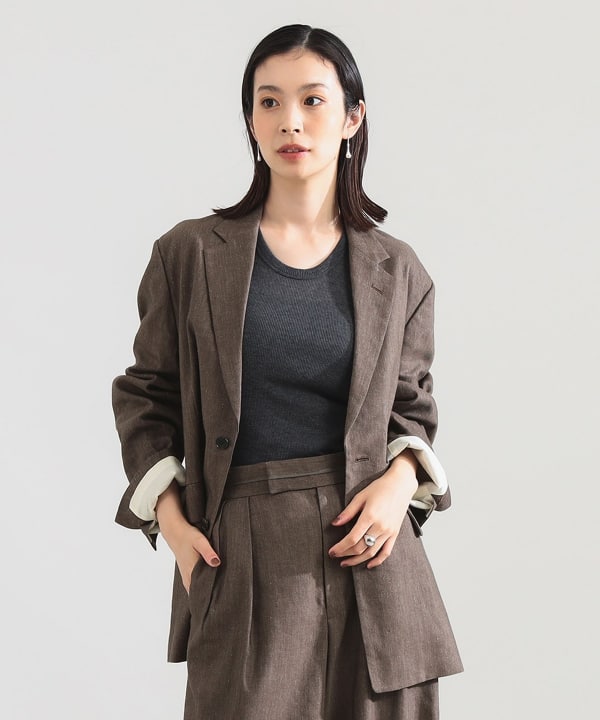 【+10%ポイントUP】AK+1 / ウール オーバー ジャケット Model：H165　Size：38
