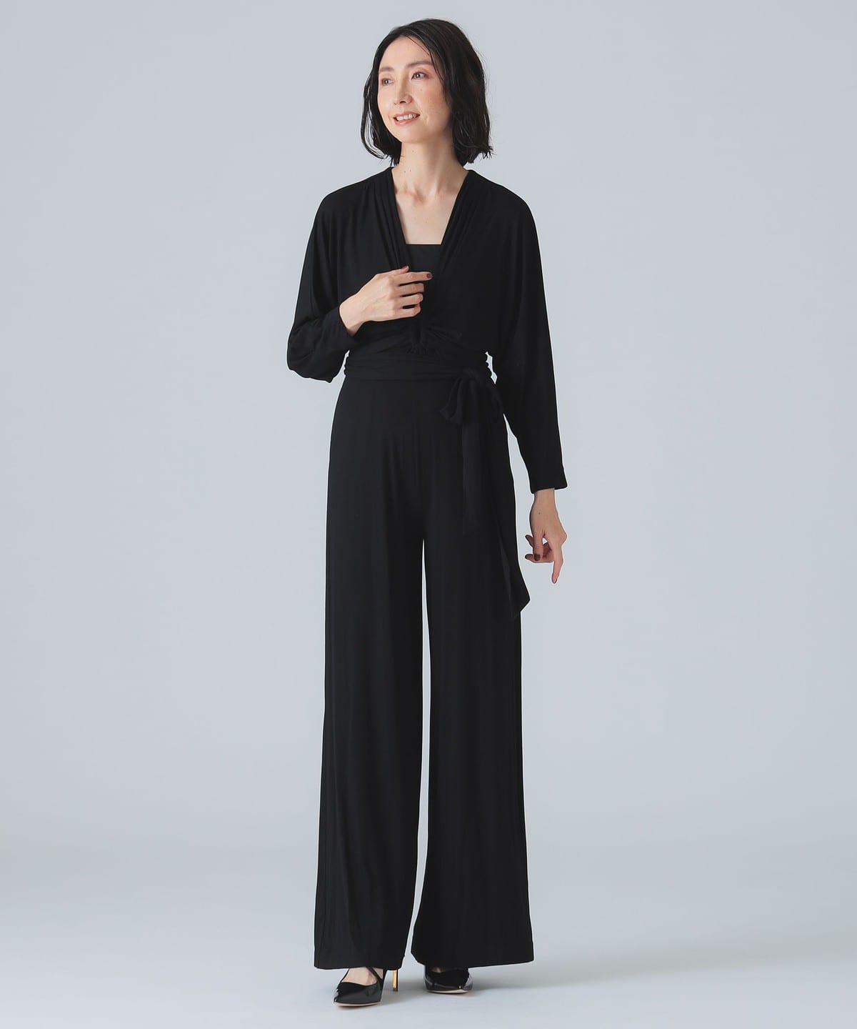 DIANE VON FURSTENBERG ダイアン フォン ファステンバーグ / AURELIA オールインワン パンツ WOMEN BLACK XS DIANE VON FURSTENBERG ダイアン フォン ファステンバーグ / AURELIA オールインワン パンツ WOMEN BLACK XS