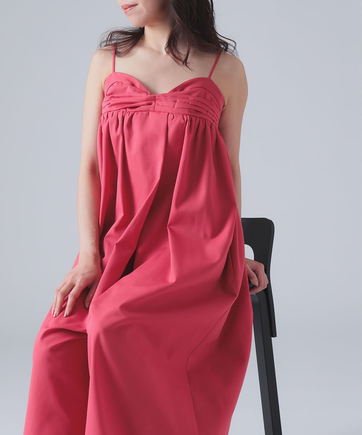 EFFE BEAMS（エッフェ ビームス）ネジリ ギャザー オールインワン