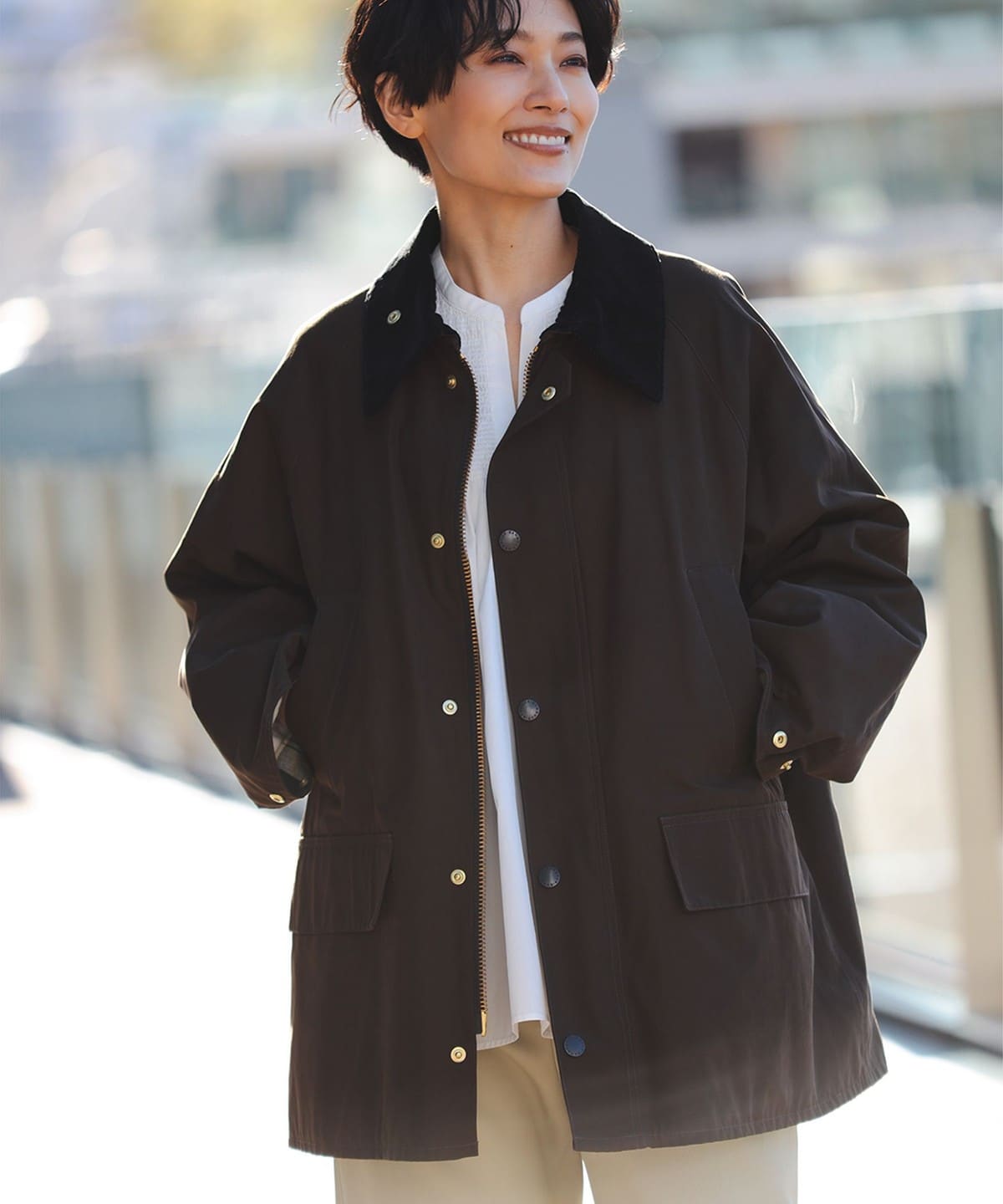 Barbour × Demi-Luxe BEAMS / 別注 BEDALE ジャケット