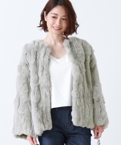 Demi-Luxe BEAMS / レッキス パッチワークジャケット
