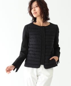 HERNO / コンビ ノーカラーブルゾン