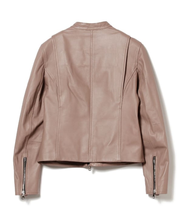 EMMETI FAI ナッパ シングル ライダースブルゾン 38 レディース EFFE BEAMS（エッフェ ビームス）EMMETI / FAI ナッパ シングル