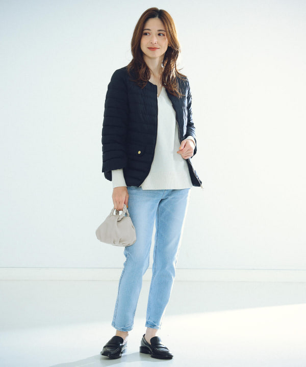 Demi-Luxe BEAMS(デミルクス ビームス)TATRAS × Demi-Luxe BEAMS / 別注 ACACIA ノーカラー ライトダウンジャケット(ブルゾン ダウンジャケット・ベスト)通販|BEAMS Demi-Luxe BEAMS(デミルクス ビームス)TATRAS × Demi-Luxe BEAMS / 別注 ACACIA ノーカラー ライトダウンジャケット(ブルゾン ダウンジャケット・ベスト)通販|BEAMS