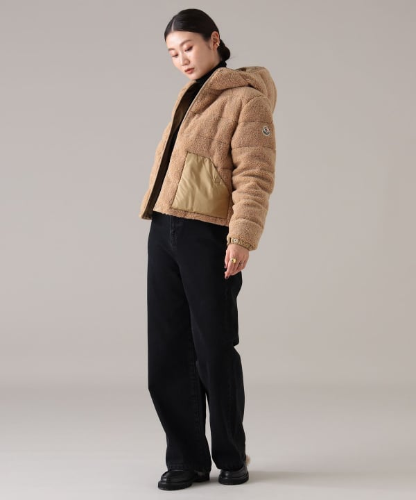 パリ直営店買付【MONCLER】Audrieu テディ素材ダウンジャケット ☆関税込み☆【MONCLER】Audrieu テディ ダウンジャケット