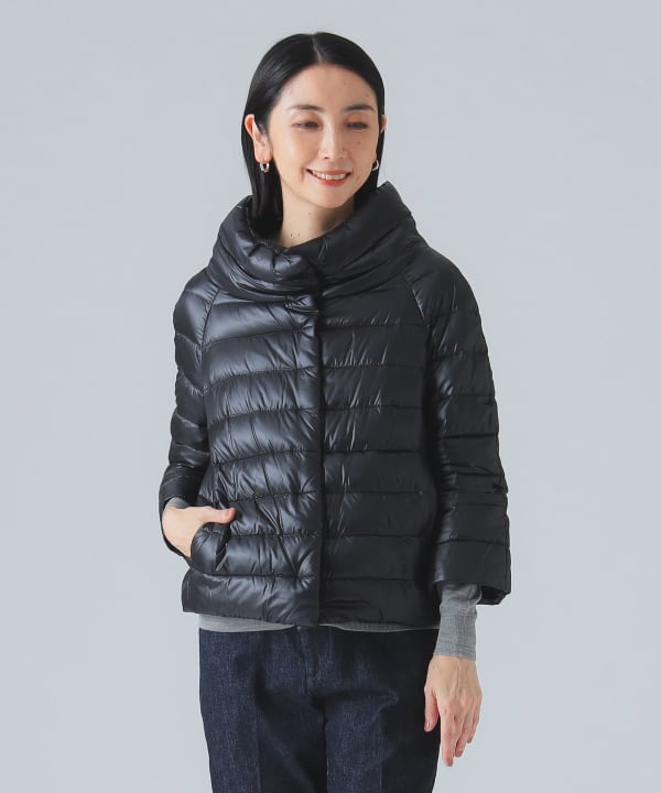 HERNO / ハイネック ダウン ブルゾン BEAMS STAFF：H160　Size：40