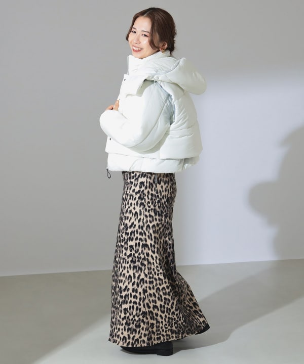 Demi-Luxe BEAMS / 中綿 フーデットブルゾン 38