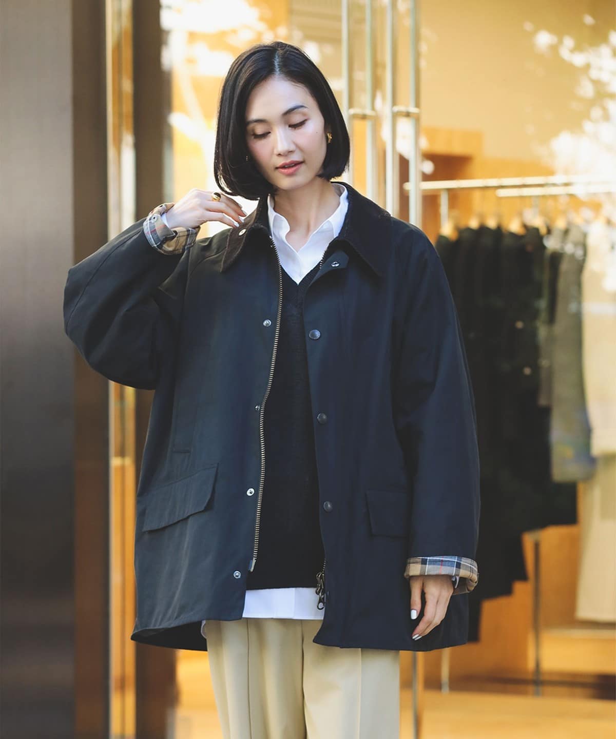 Demi-Luxe BEAMS（デミルクス ビームス）Barbour / 別注 BEDALE ジャケット（ブルゾン ブルゾン）通販｜BEAMS