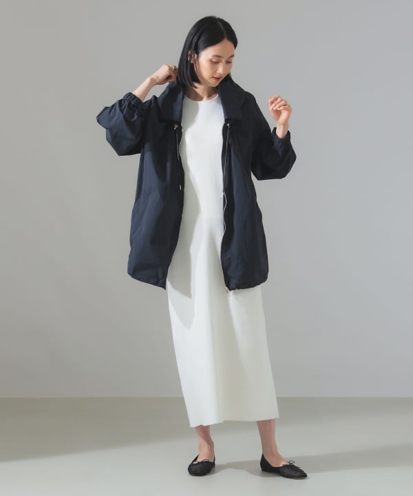 超美品　Demi-Luxe BEAMS ナイロンコットンブルゾン Demi-Luxe BEAMS（デミルクス ビームス）コットンナイロン パフ