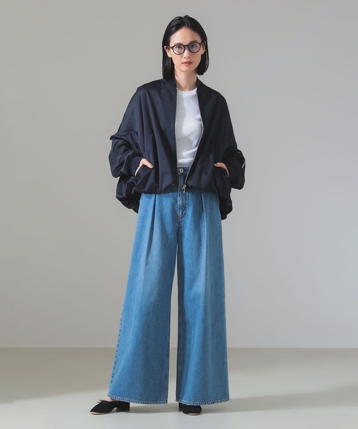 COG THE BIGSMOKE コグ ザ ビッグスモーク / LANEY MA-1 ブルゾン WOMEN NAVY ONE SIZE COG THE BIGSMOKE コグ ザ ビッグスモーク / LANEY MA-1 ブルゾン WOMEN NAVY ONE SIZE
