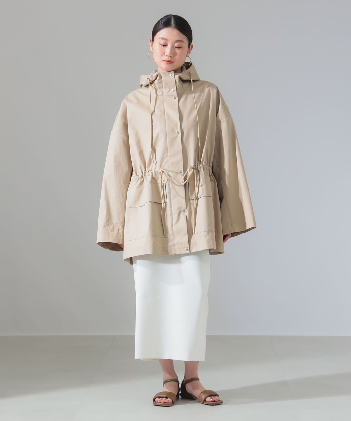 国内発送 関税込 ★ 新作 MONCLER GAILLON パーカージャケット Moncler☆Gaillonフード付きコットン パーカーコート☆DHL配送