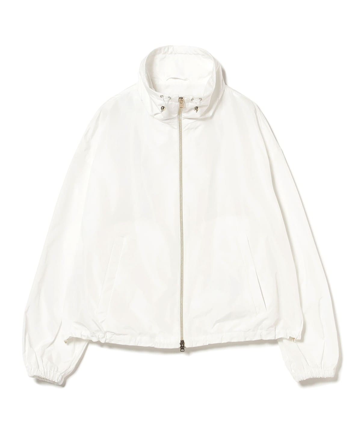 HERNO ヘルノ / ポリエステル ハイネック ブルゾン ブルゾン WOMEN WHITE 1000 40 HERNO ヘルノ / ポリエステル ハイネック ブルゾン ブルゾン WOMEN WHITE 1000 40