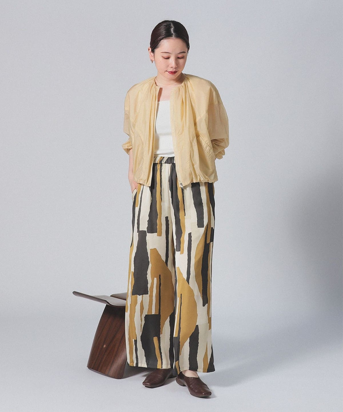 Demi-Luxe BEAMSシアーブルゾン Demi-Luxe BEAMS（デミルクス ビームス）の「AK+1 / シアーブルゾン