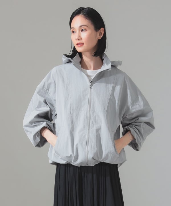✨極美品✨定価4.6デミルクスビームス AK+1 トリミング ポンチョ