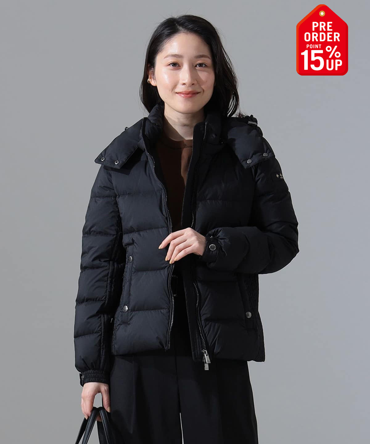 【+15%ポイントUP】TATRAS タトラス / MIREL ダウンジャケット ブルゾン WOMEN BLACK 1 【+15%ポイントUP】TATRAS タトラス / MIREL ダウンジャケット ブルゾン WOMEN BLACK 1