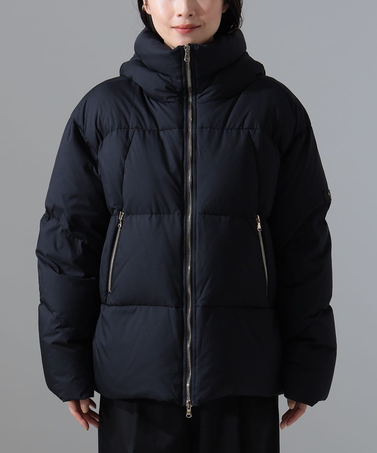 くるみTATRAS Demi-Luxe BEAMS コラボ　黒 ダウン Demi-Luxe BEAMS（デミルクス ビームス）TATRAS / GIGI ダウン