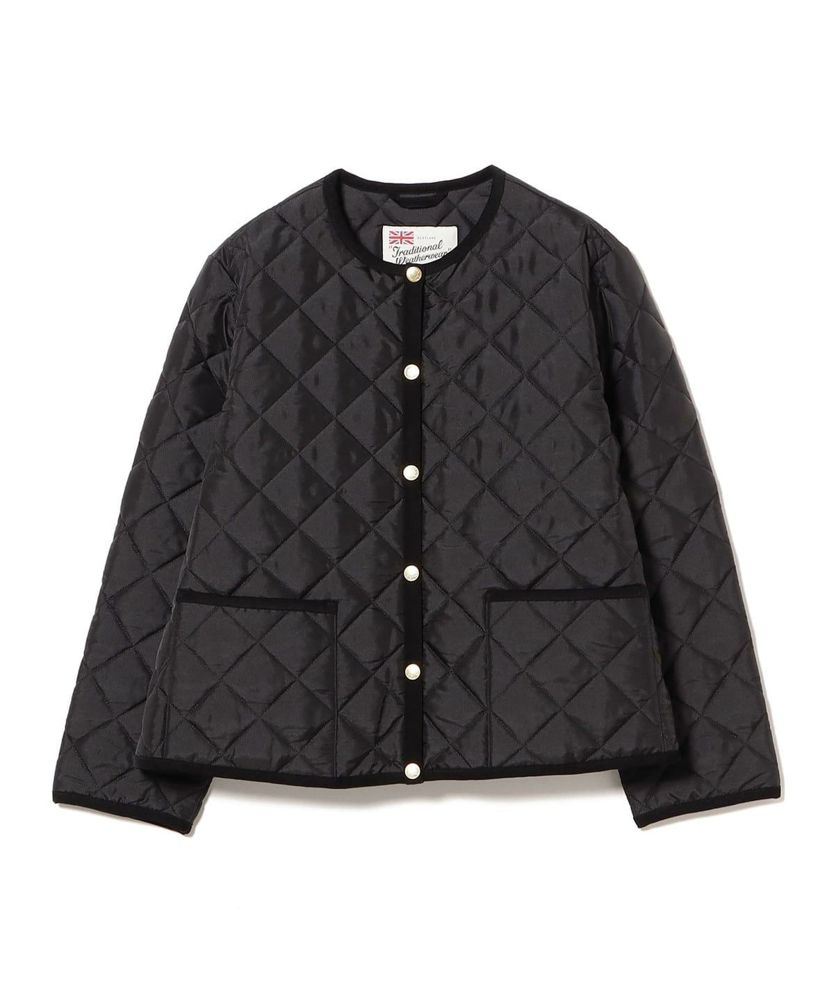 【WEB限定】Traditional Weatherwear トラディショナル ウェザーウェア / ARKLEY Aライン ショート ブルゾン ブルゾン WOMEN BLACK×BLACK 34 【WEB限定】Traditional Weatherwear トラディショナル ウェザーウェア / ARKLEY Aライン ショート ブルゾン ブルゾン WOMEN BLACK×BLACK 34