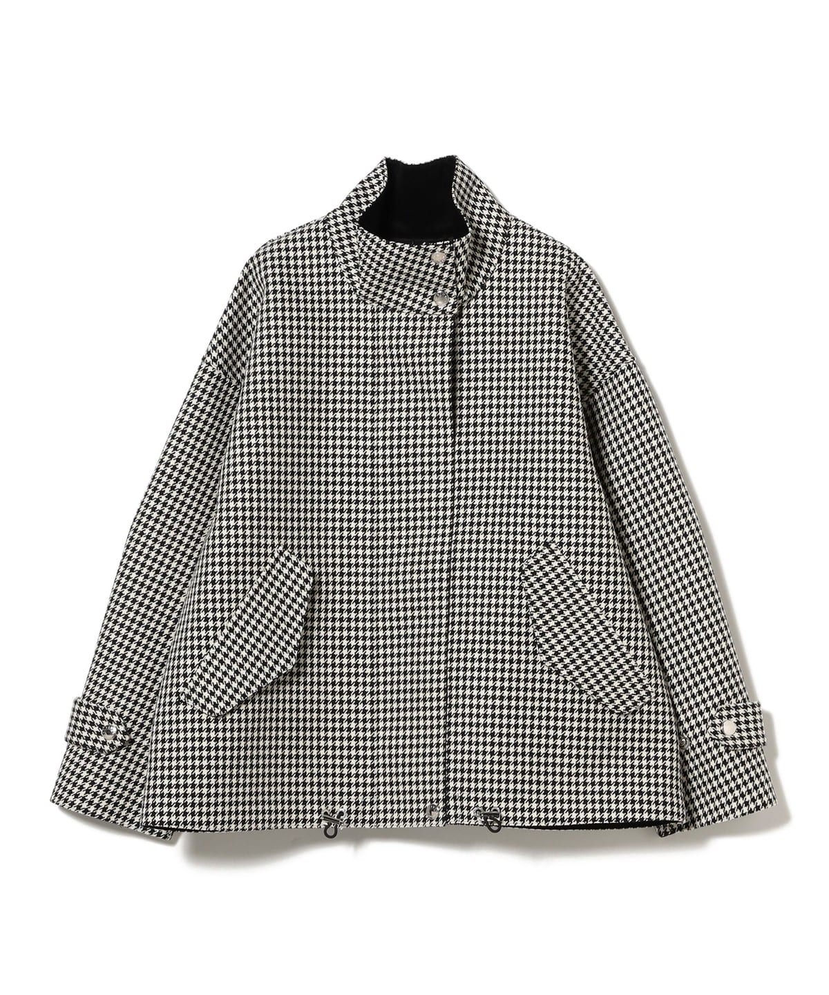 MACKINTOSH マッキントッシュ / LANGHOLM 千鳥格子 スタンドカラー ブルゾン ブルゾン WOMEN BLACK 6