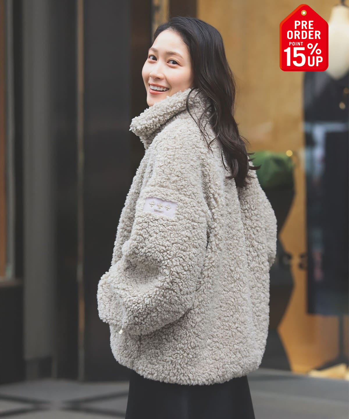 【+15%ポイントUP】【WEB限定】TATRAS タトラス / LUELA ボア ブルゾン ブルゾン WOMEN LIGHT. GREY 1 【+15%ポイントUP】【WEB限定】TATRAS タトラス / LUELA ボア ブルゾン ブルゾン WOMEN LIGHT. GREY 1