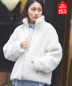 【+15%ポイントUP】【WEB限定】TATRAS / LUELA ボア ブルゾン