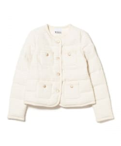 WEILL / ツイード ダウン ブルゾン
