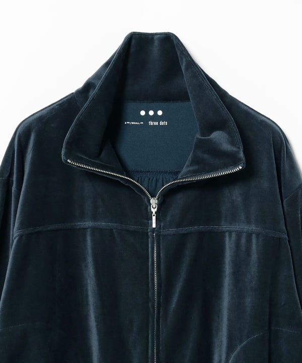EFFE BEAMS AK+1 / ジップブルゾン　ネイビー EFFE BEAMS AK+1 / ジップブルゾン ネイビー