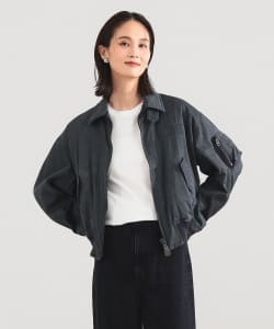 YLEVE / レーヨン ショートブルゾン