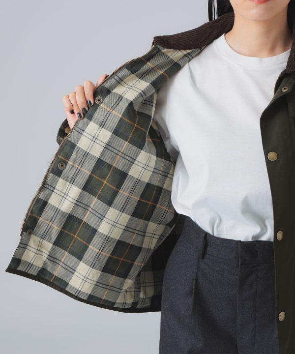 Demi-Luxe BEAMS×BARBOUR 別注TRANSPORT ブルゾン Demi-Luxe BEAMS（デミルクス ビームス）Barbour / 別注
