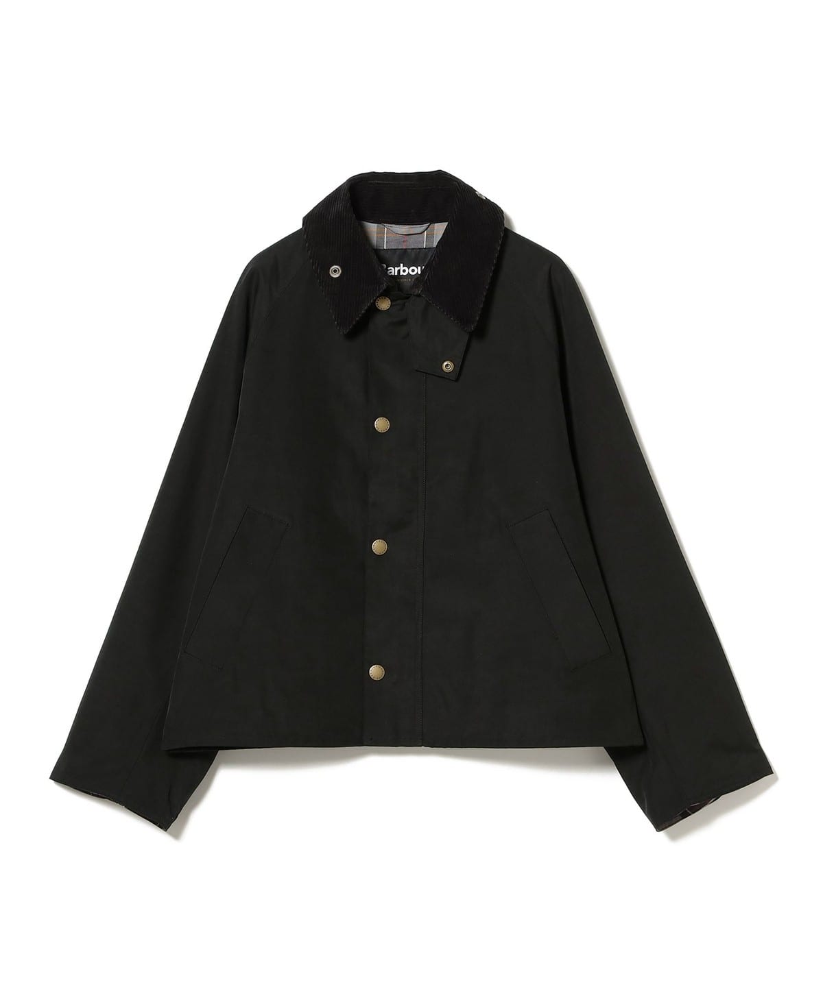 【別注】Barbour バブアー / TRANSPORT ジャケット ブルゾン WOMEN BLACK 36 【別注】Barbour バブアー / TRANSPORT ジャケット ブルゾン WOMEN BLACK 36