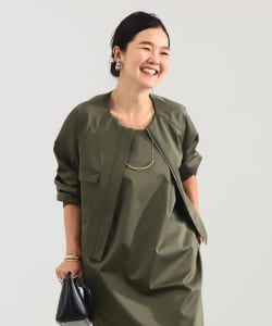 エディター東原妙子 × Demi-Luxe BEAMS / シャイニー ポケット ショートブルゾン
