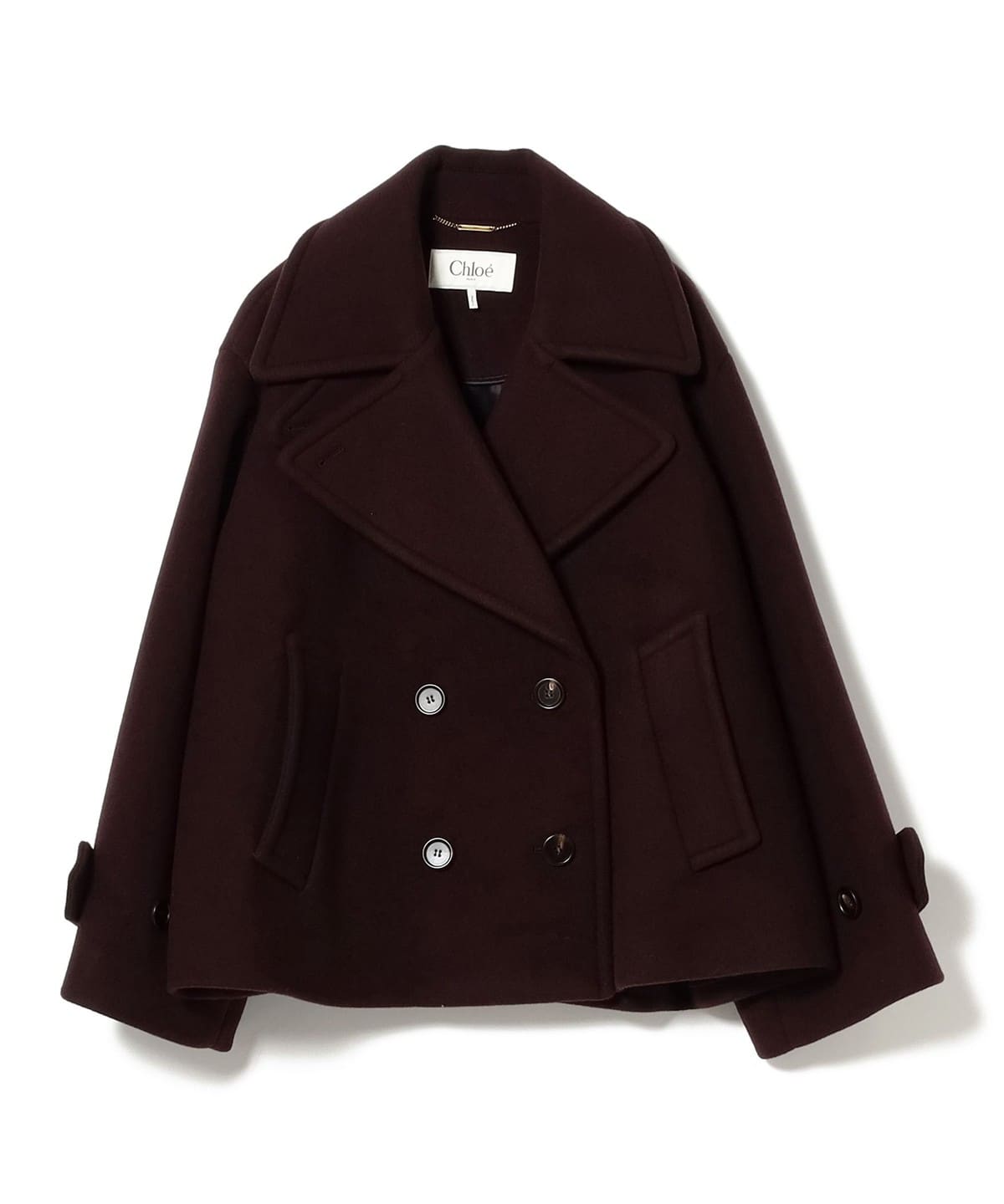 極美品✨定価3.8万Demi-Luxe BEAMSデミルクスビームス　ピーコート Demi-Luxe BEAMS（デミルクス ビームス）Chloe / ショート