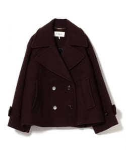 Chloe / ショート ピーコート Deep Purple