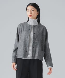 ROOM NO.8 BLACK / スナップボタン ブルゾン