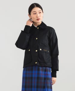 Barbour / BEADNELL クロップド ワックス ジャケット ブルゾン