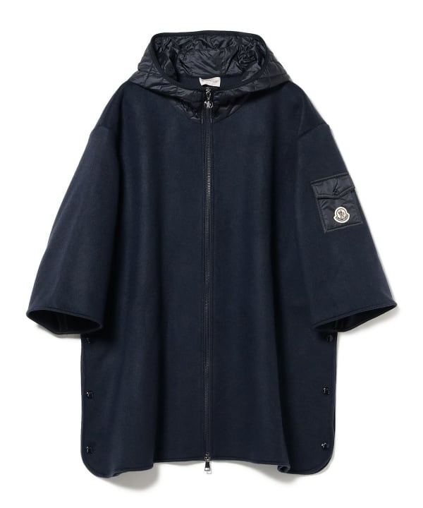 モンクレール ダウン スリーブ ニット ケープ MANTELLA コート MONCLER