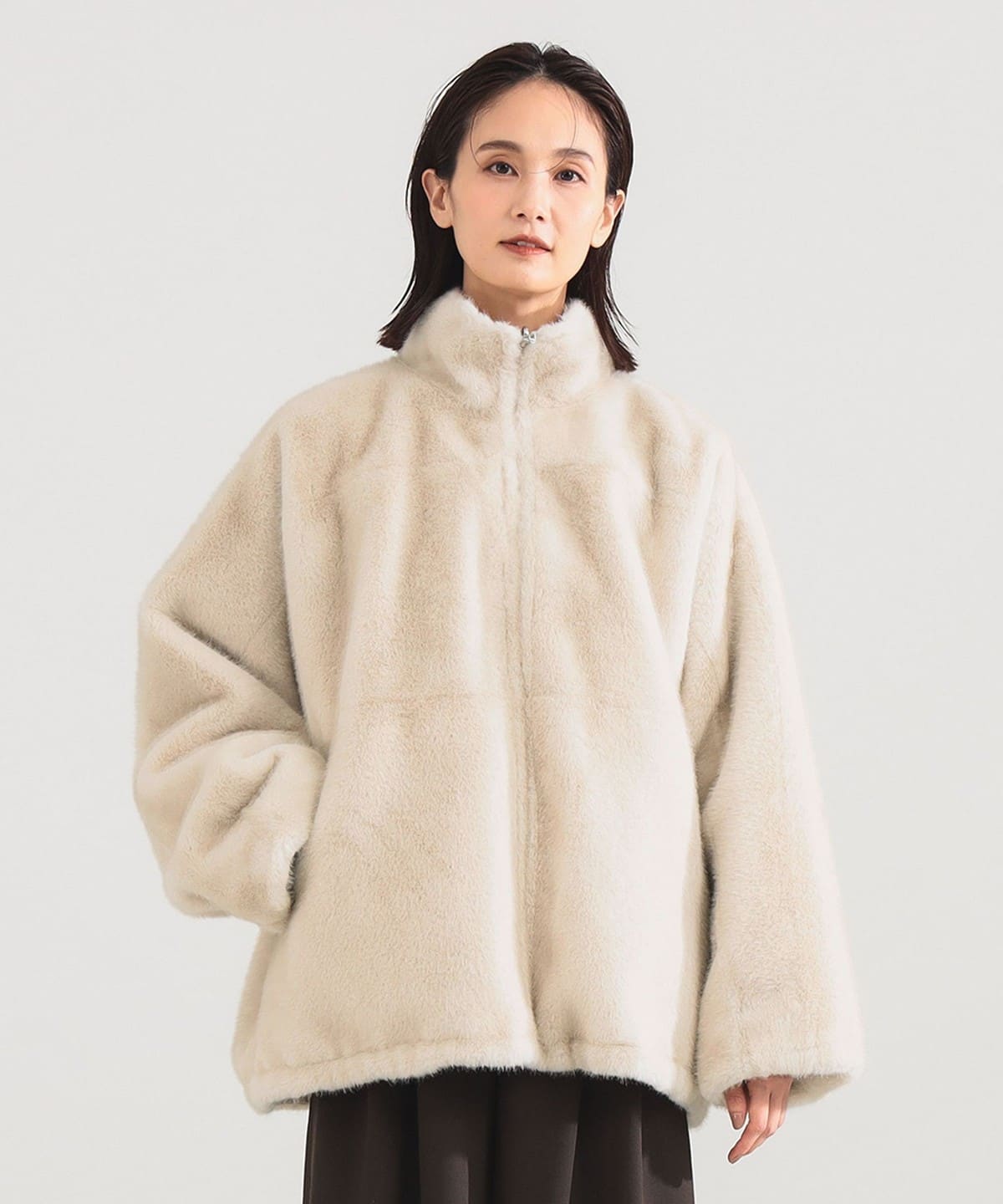 Demi-Luxe BEAMS（デミルクス ビームス）LVIR / リバーシブル ファー