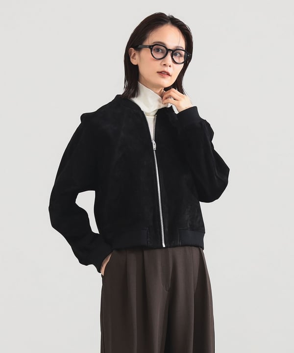 Demi-Luxe BEAMS ブルゾン Demi-Luxe BEAMS（デミルクス ビームス）LVIR / スエード